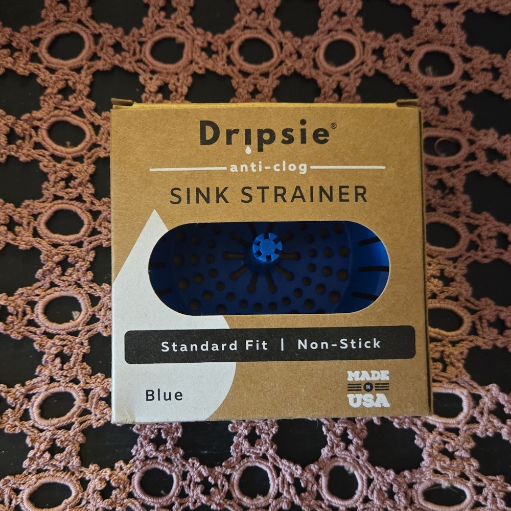 Dripsie Blue Sink Strainer